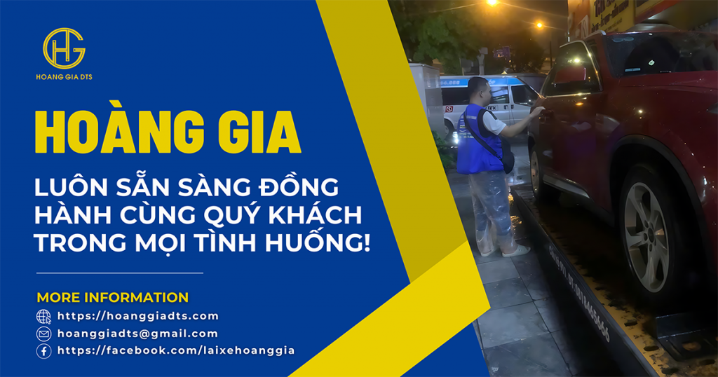 Hoàng Gia luôn sẵn sàng đồng hành cùng quý khách trong mọi tình huống 🛠️