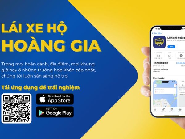 Ứng dụng lái xe hộ Hoàng Gia