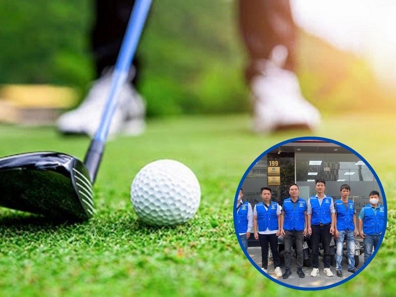 Tài xế chuyên nghiệp hỗ trợ khách hàng Lái Xe Đi Đánh Golf