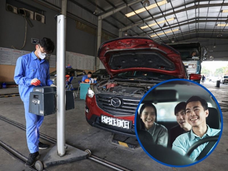 Giải pháp lái xe hộ đi đăng kiểm tiết kiệm thời gian nhất