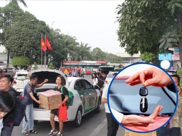 Lái Xe Hộ Về Chơi Tết