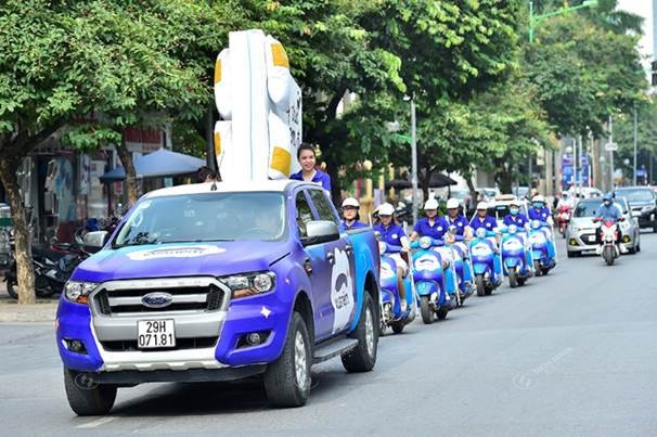 thuê tài xế đi roadshow
